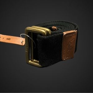 NWT Polo Ralph Lauren canvas belt size lg 46in length $50 retail!